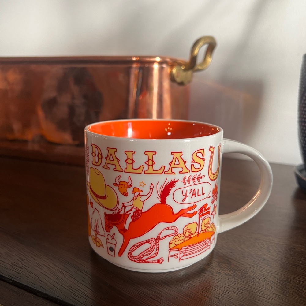 Starbucks, Dallas, coffee mug
